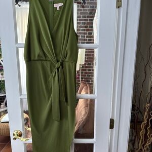 Ted Baker Green Sleeveless Dress
